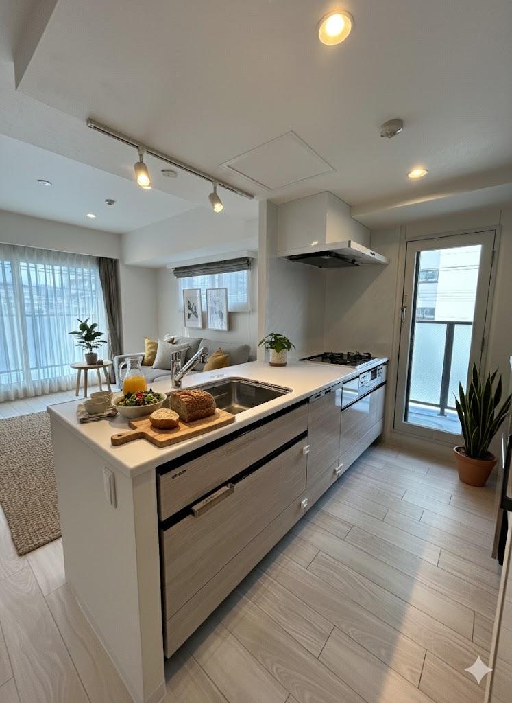 中央区築浅70㎡越え3LDK中古マンション