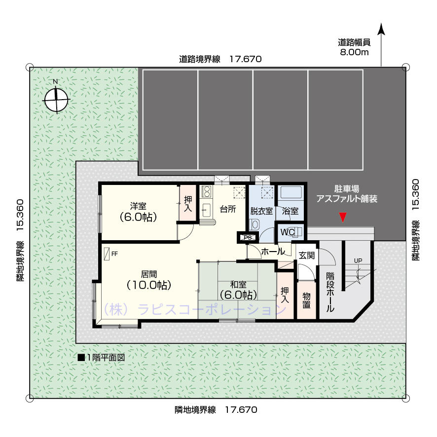 クレストールあいの里B棟　JR「あいの里教育大」駅徒歩5分　